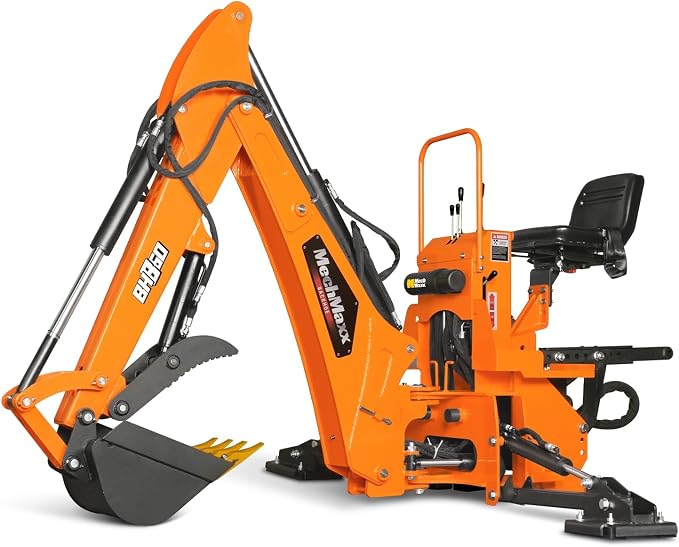 Mini Compact Excavator B&S VANGUARD 408cc 14hp Engine, 65.7” Max. Digging Depth, 2370 LBS Operating Weight, MEC10
